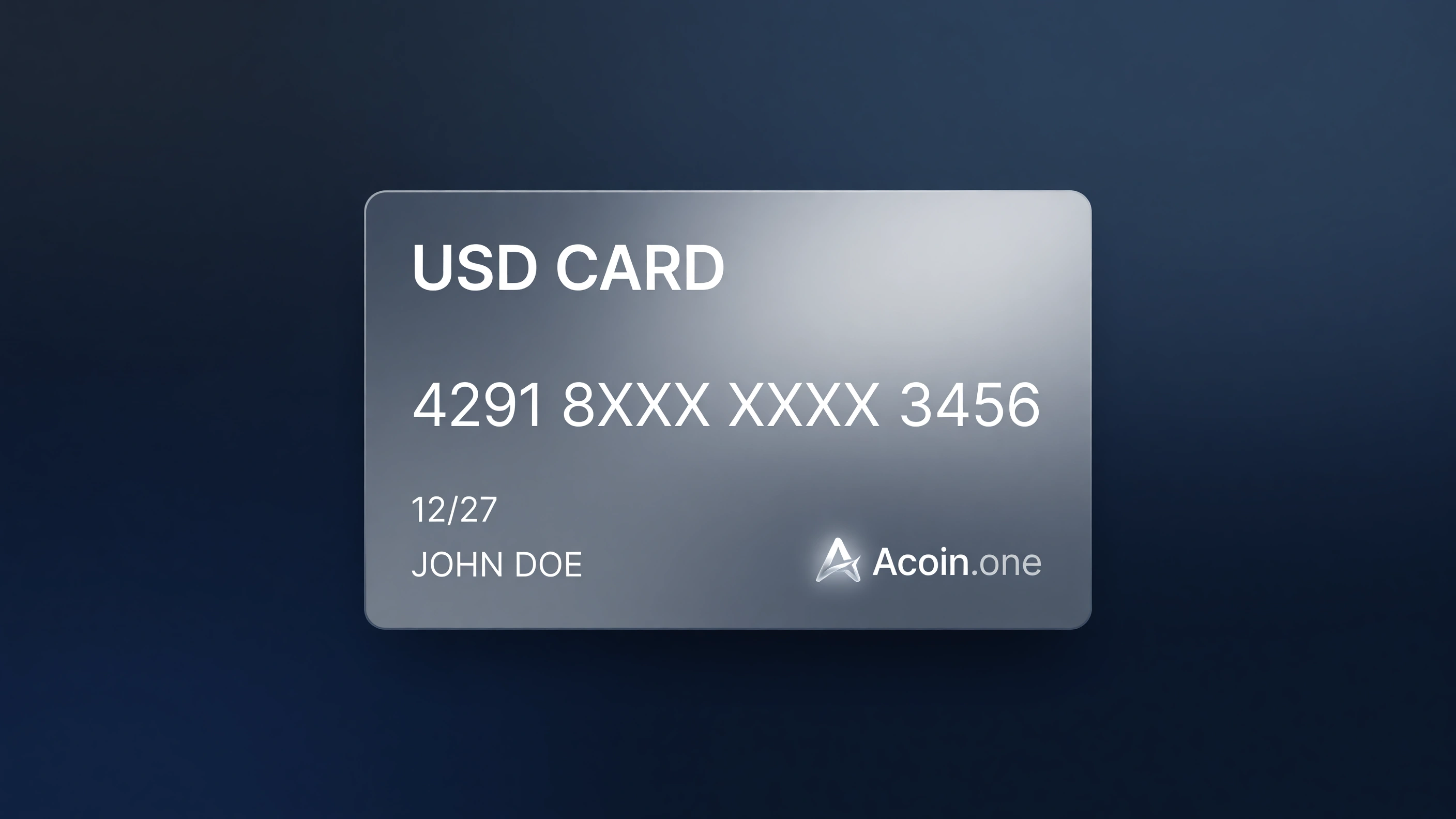 USD-карта Acoin.one
